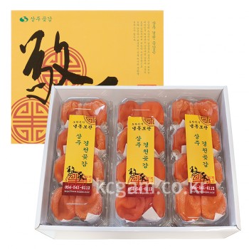 상주경천곶감 왕반건시 <br>명품2단배열 6팩 80g 48개